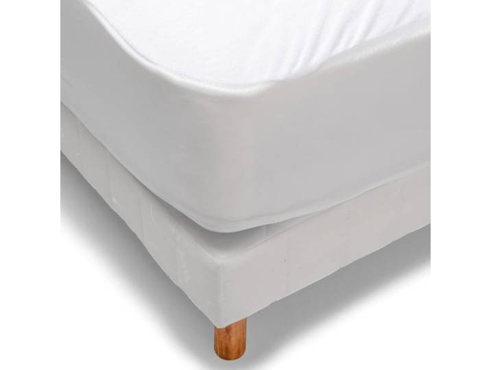 Lot de 2 protège-matelas 160x200cm imperméables et respirants