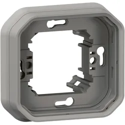 Legrand 069681L Plexo New FRUP 1-fach Tragring, in der Farbe: Grau
