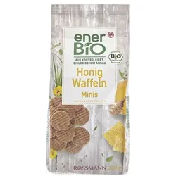 enerBIO Honig Waffeln Minis gelb