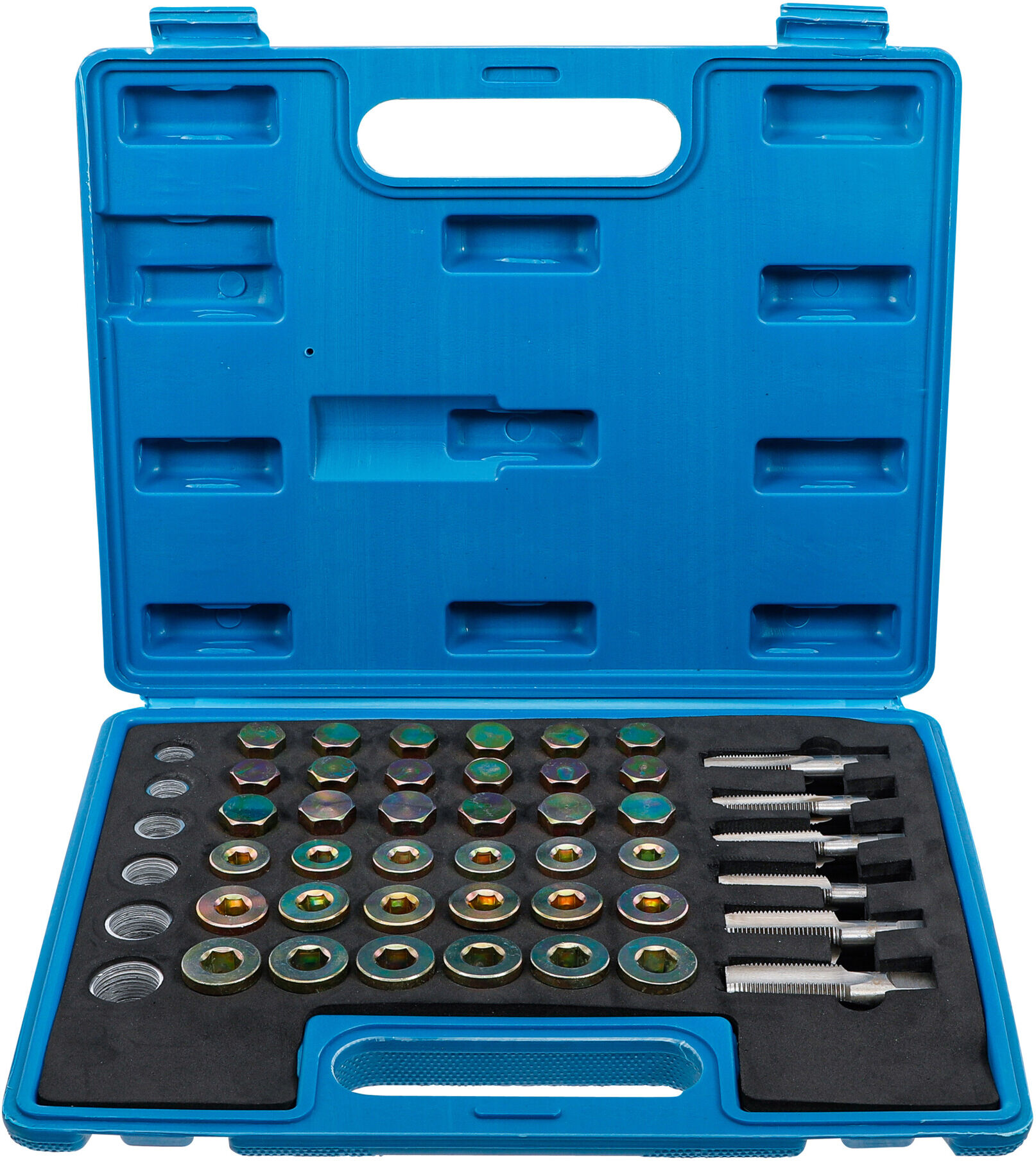 BGS Reparatursatz für Öl-Ablass-Gewinde 114 teilig ; BGS technic (123)