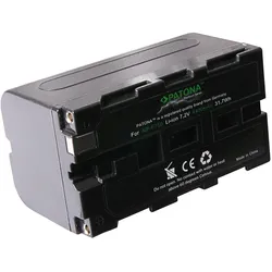 PATONA Premium Akku für Sony NP-F750 CCD CCDSC5 CCD-SC5 CCDSC55 CCD-SC55 CCDSC65 – 7,4 Volt 4400 mAh