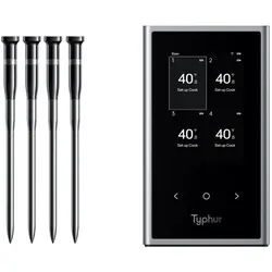 Typhur Grillthermometer SYNC Quad - 4 Thermometer