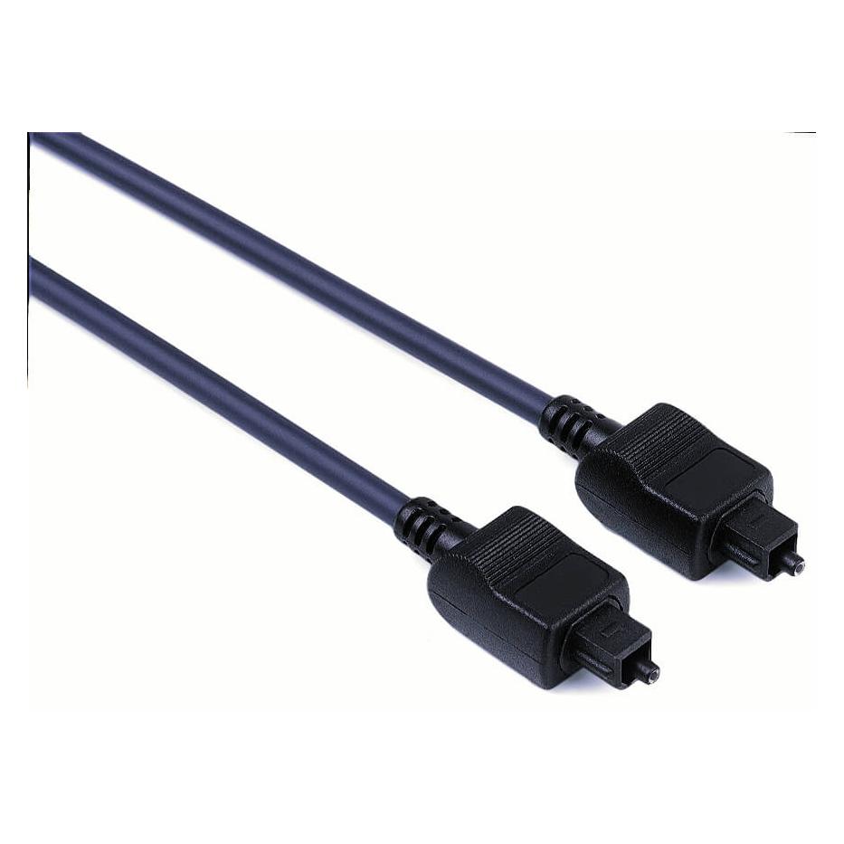 Hama Audio-Lichtleiter-Kabel ODT-Stecker (5 m, Toslink Kabel) (42928)