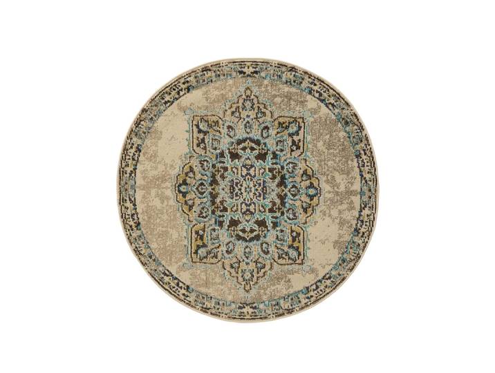 Tapis rond beige D 180