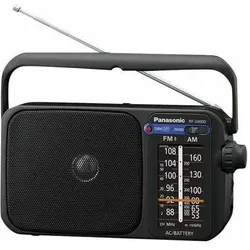 Panasonic RF-2400DEG-K (FM), Radio, Schwarz