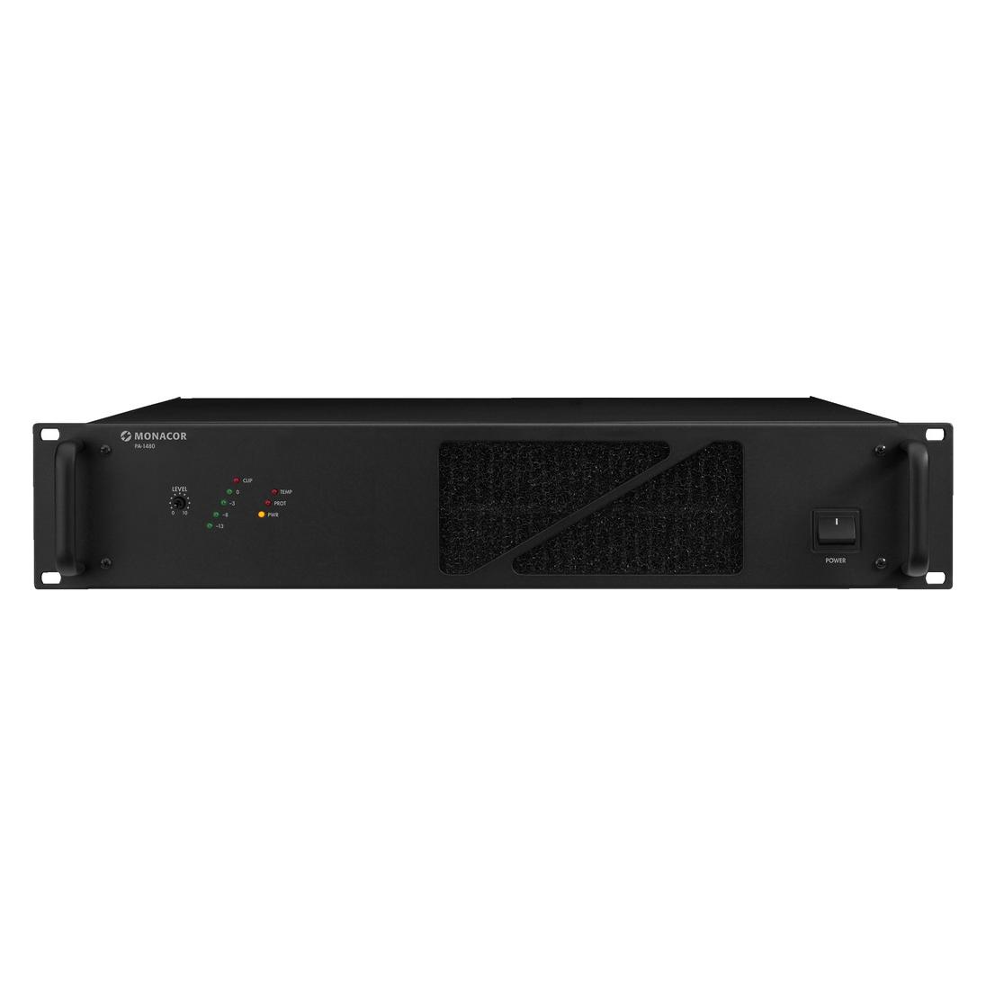 Monacor ELA-Verstärker PA-1480 480 W (Verstärker) (PA-1480)