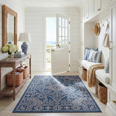SAFAVIEH Courtyard Christhild Indoor/ Outdoor Rug