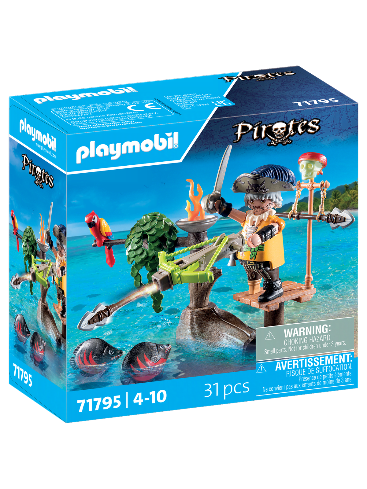 Playmobil Pirates - Pirat mit Balliste