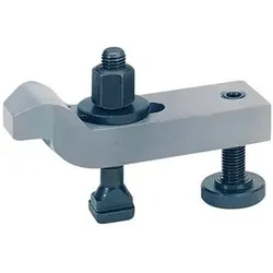 FORMAT Spanneisen 10/22-51mm gekröpft verstellbare Stützschraube