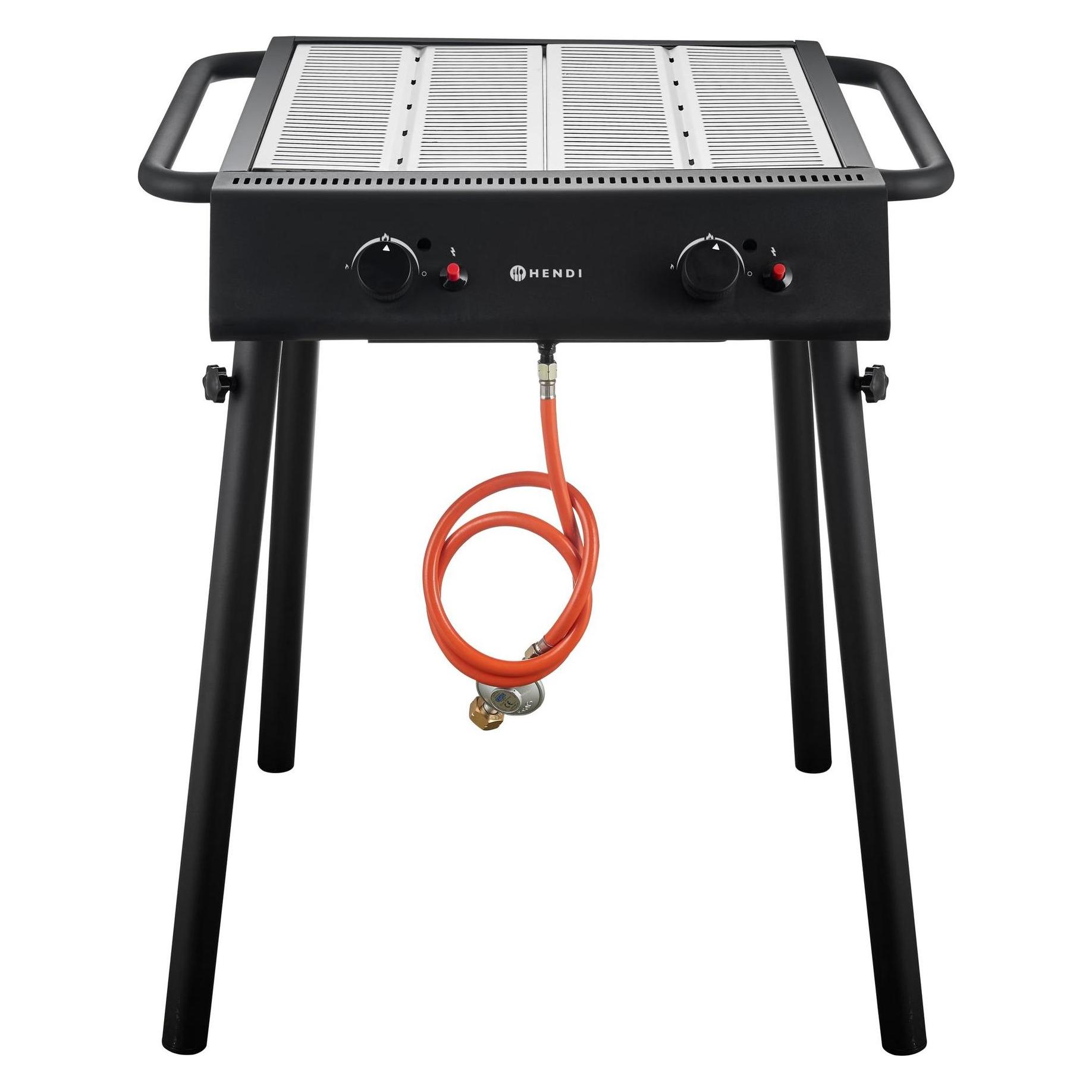 Hendi Gasgrill Xantos Black Schwarz (9.50 kW) (148631)