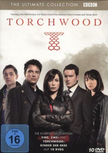 John Barrowman - Torchwood - Boxset Staffel 1 + 2 + Kinder der Erde [10 DVDs] - Preis vom 09.10.2026 07:28:09 h