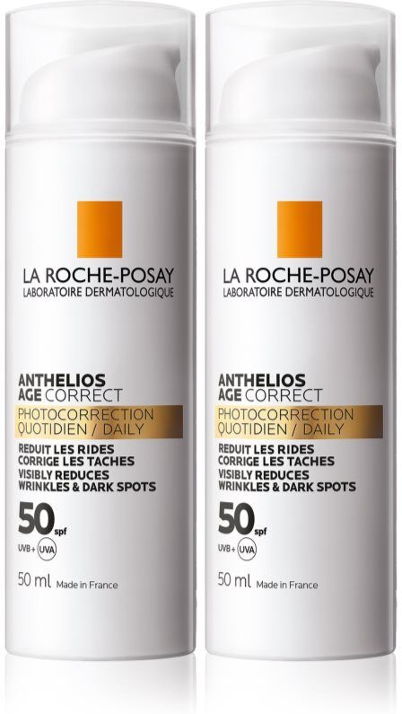 La Roche-Posay Anthelios Age Correct set with anti-ageing effect