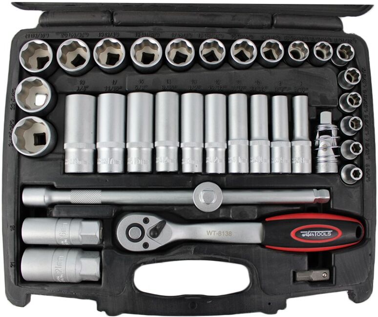 Weber Tools WT-8161 Socket set