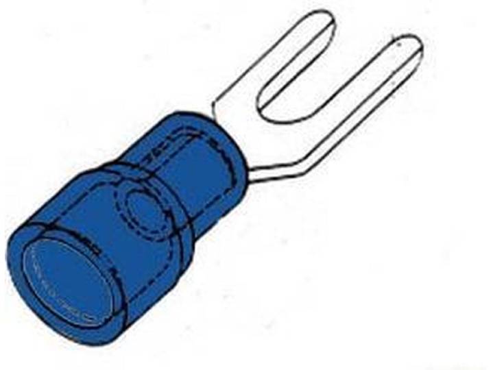 BLAUWE KABELSCHOEN 3.7mm