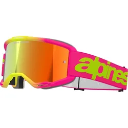 Alpinestars Vision 5 Wordmark Mirror Motocross Brille 
