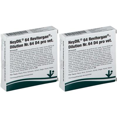 Neydil Nr.64 Revitorgan Dil.D 4 pro Ampullen vet. 2x 2x5x2 ml