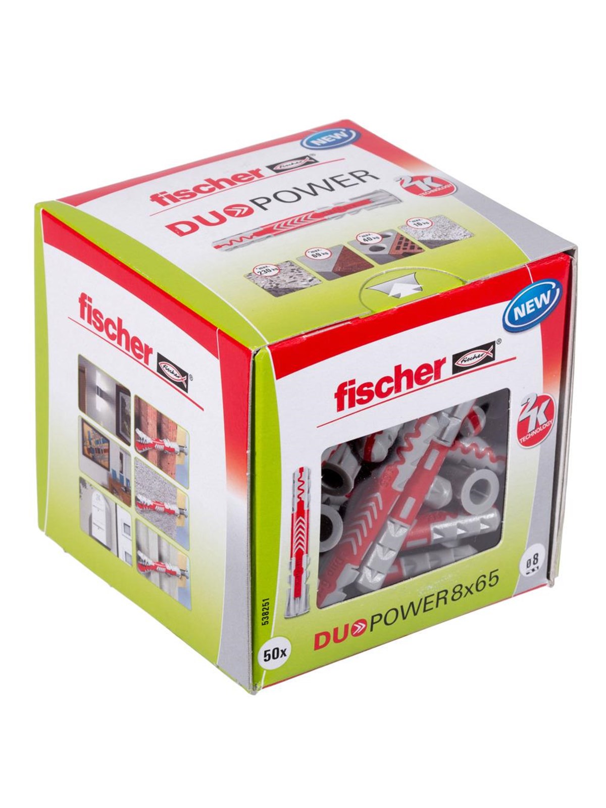 Fischer DuoPower 8 x 65 (50 pcs.)