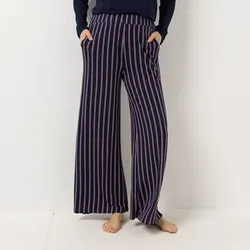 VIA MILANO Lingerie Hose, knöchellang Rundumdehnbund bedruckt