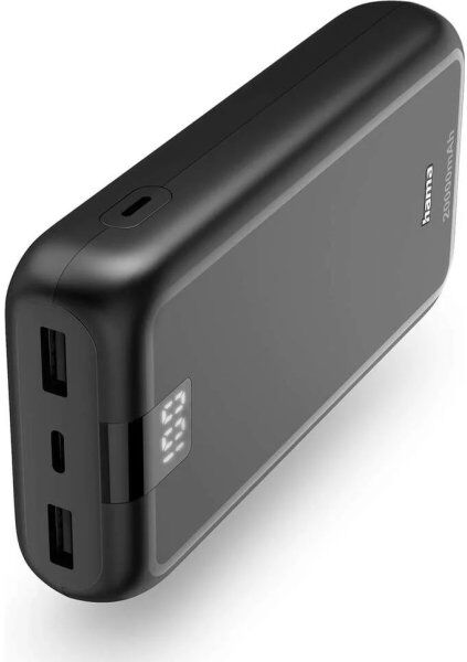 Hama Powerbank Performance 20000mah, Sort