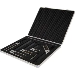 Ulmia Präzisions-Winkel-Set Black Edition inkl. Koffer, Präzisionswinkel