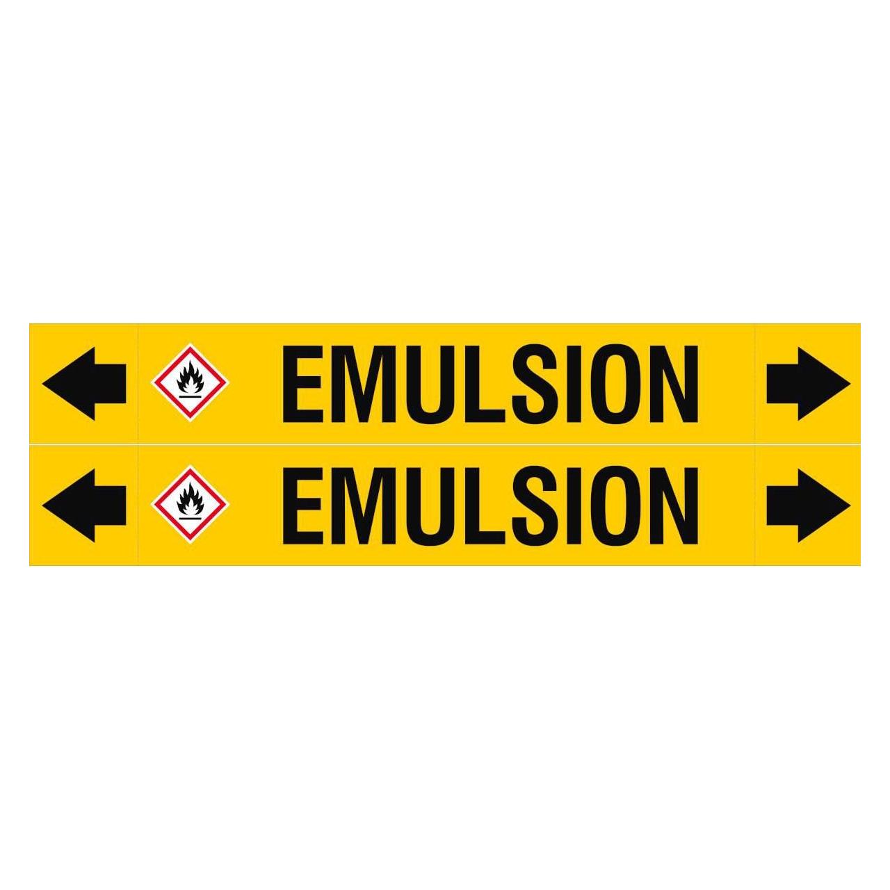 Brady ASME - Rohrmarkierer - Emulsion (ASMEPM-50X345MM-EMULSION)