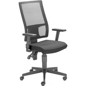 Nowy-Styl Taktik Mesh II Bürostuhl, Stoff / Netz schwarz, mit Armlehnen