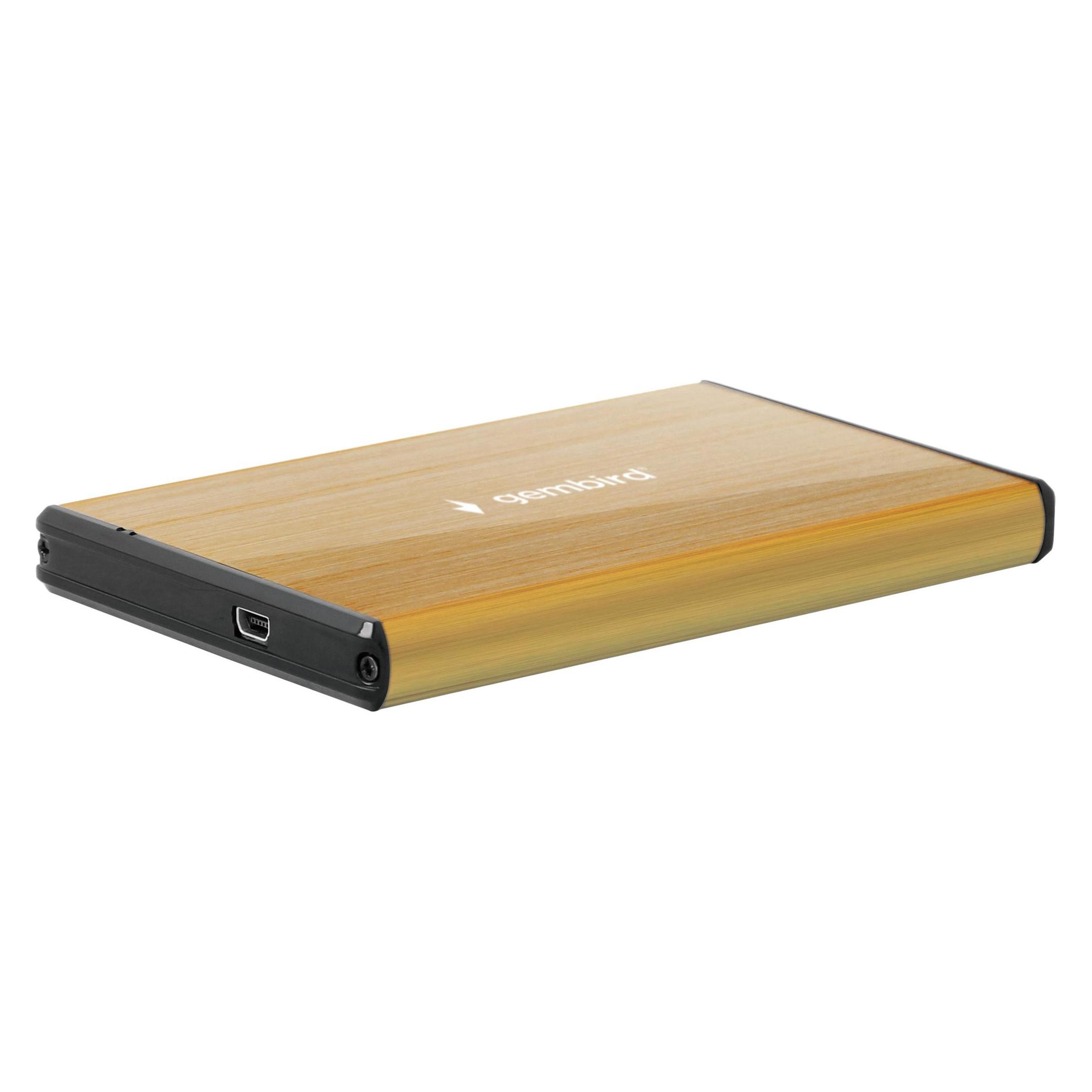 Gembird USB 3.0 2.5/'/' Festplatten Gehäuse (2.5") (EE2-U3S-3-GL)