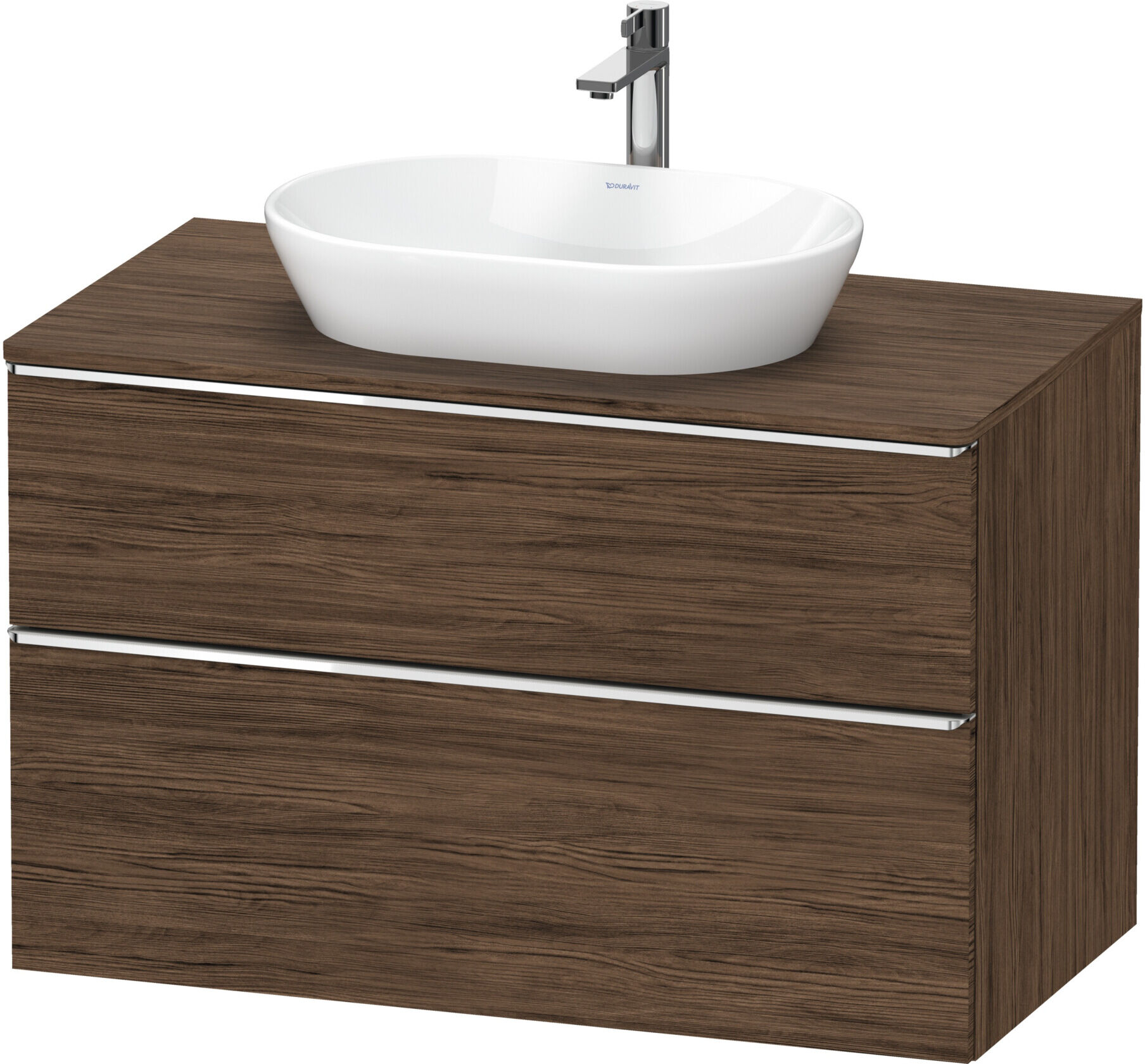 Duravit Waschtischunterschrank D-Neo 100x55cm, ch/nb d, 2 SBK, 1 A, 1 Pl (DE4968010210000)