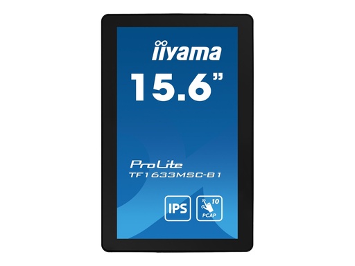 Iiyama ProLite TF1633MSC-B1 - LED-Monitor - 39.5 cm (15.6") (TF1633MSC-B1)
