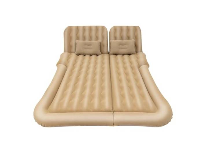 HDRTCBU Faltbares aufblasbares Bett, aufblasbares Matratzen-Set(Chrome)