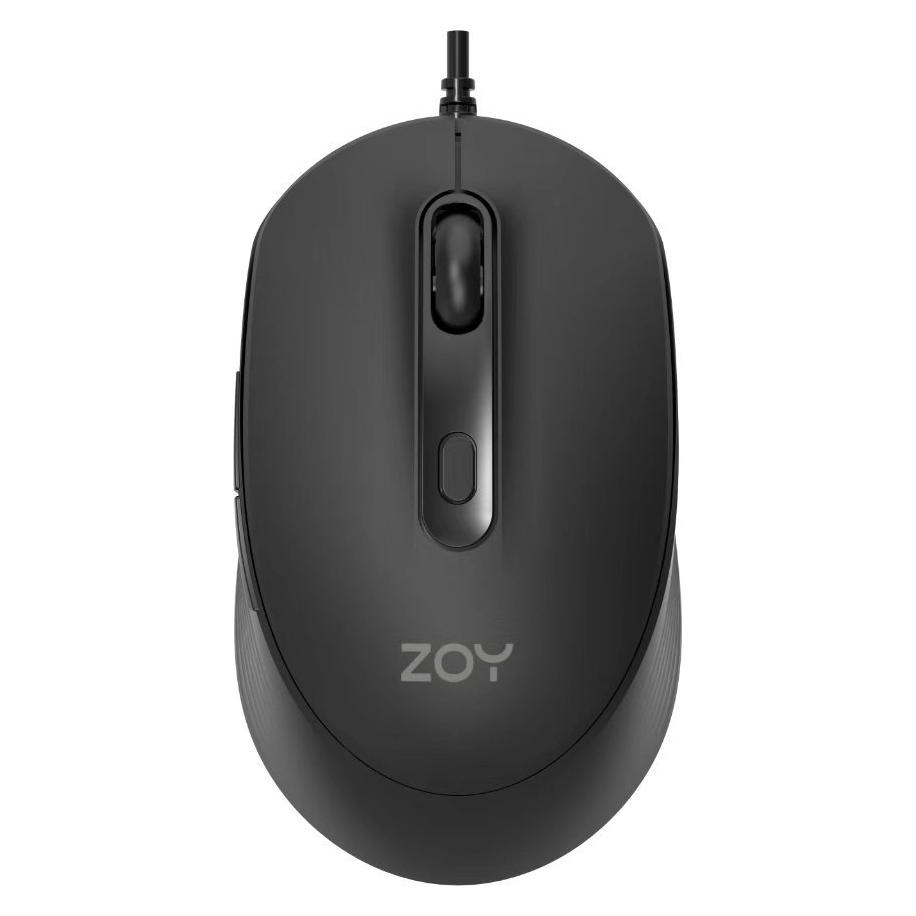 Zoy Mysz ZMS08 czarna (Kabellos) (ZMS08)