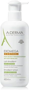 A-Derma Exomega Control Emollient Lotion 400 ml