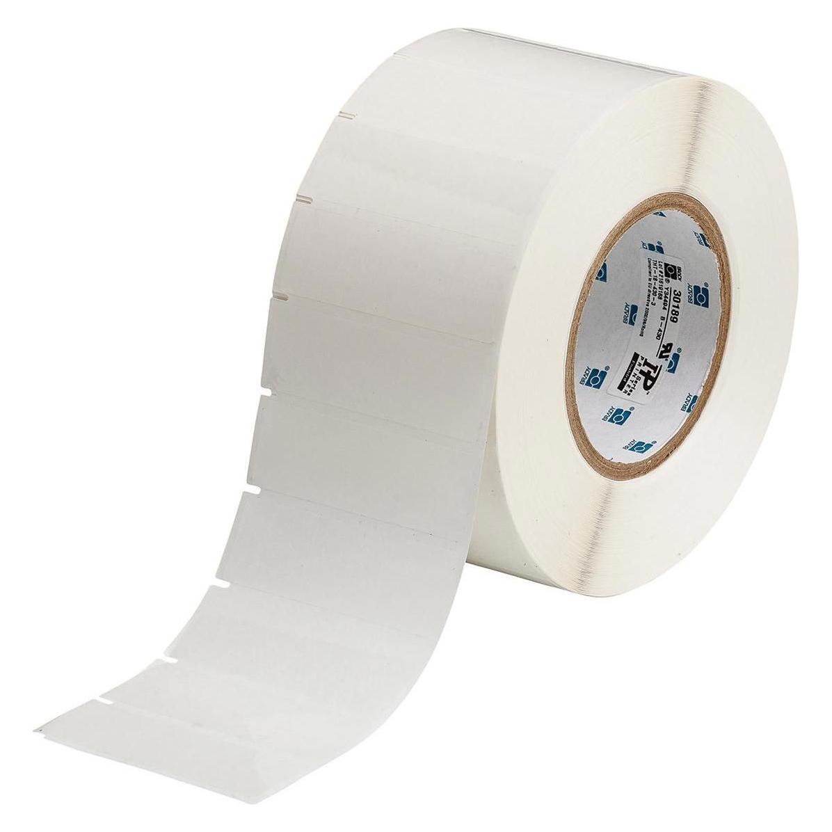 Brady THT-18-430-3, Polyester, Transparent, glänzend, 76.20 x 25.40 mm, permanent (3000 E.) (81.28 mm) (THT-18-430-3)