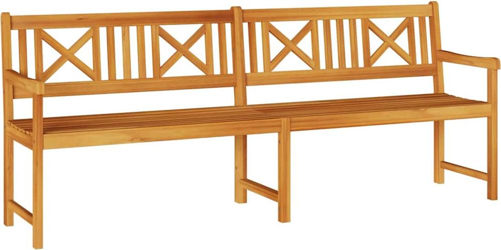 Bank Outdoor Natur 220 x 56 x 90 cm Massivholz Akazie