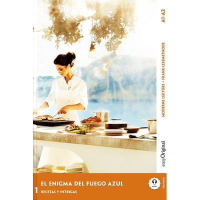 El Enigma del Fuego Azul - Spanische Krimi-Lektüre A1-A2 (+ Audio-Online), Set von Elena Vallejo, EasyOriginal Verlag, 978-3-99168-790-0