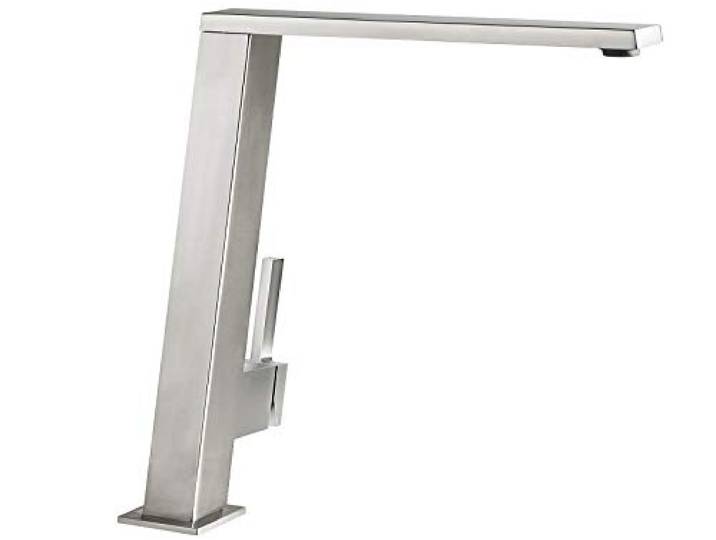 Villeroy & Boch Finera Square Slope Hochdruck Einhand-Küchenarmatur Edelstahl massiv 927700LC