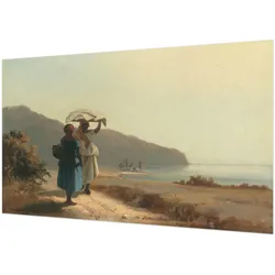 FOTOTAPETE 416x254 cm - Ein Spaziergang am Meer