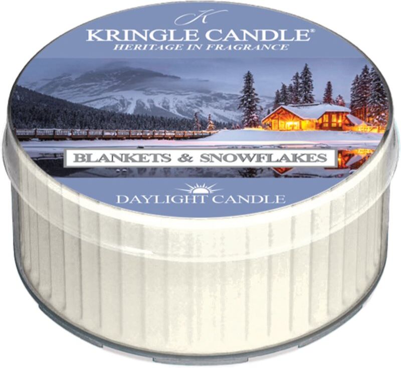 Kringle Candle Blankets & Snowflakes Daylight DTC bougie parfumée 42 g
