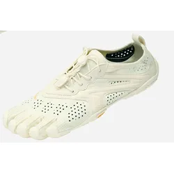 Vibram Fivefingers Damen V-Run Zehenschuhe - 39 - Total-Ivory
