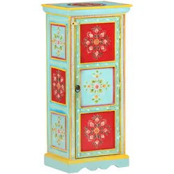 Highboard Handbemalto Massivholz | vidaXL : Farbe - Mehrfarbig