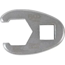 BGS Hahnenfußschlüssel Antrieb Innenvierkant 12,5 mm (1/2") SW 22 mm - 1757-22