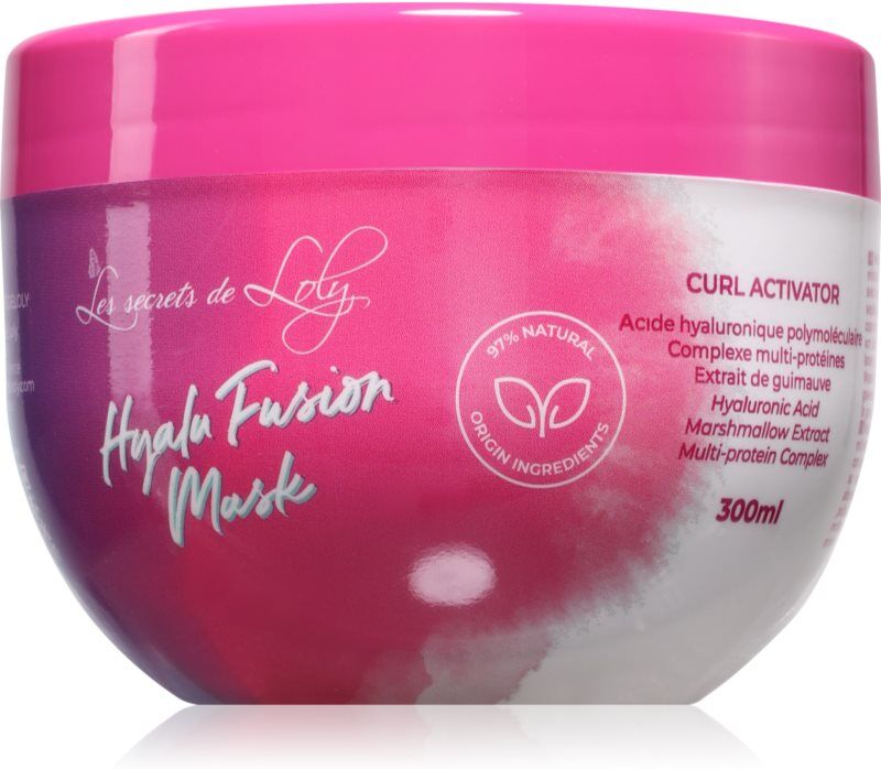 Les Secrets De Loly Hyalu Fusion Mask masque cheveux pour stimuler les boucles 300 ml