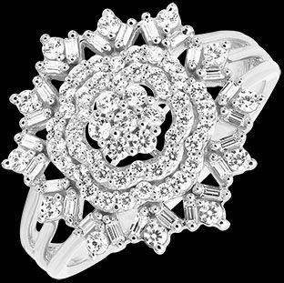 Edenly Ã‰den Ring â€“ 18-karÃ¤tiges WeiÃŸgold und Diamanten