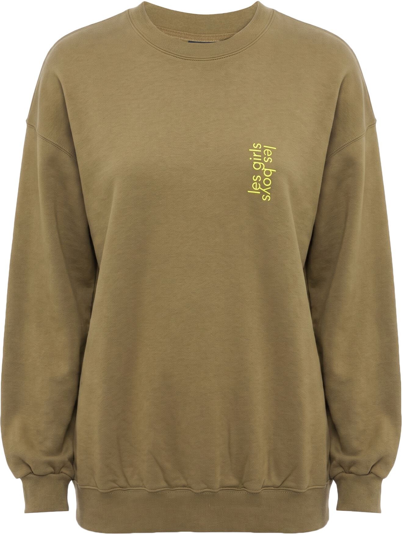 Les Girls Les Boys Sudadera Mujer Caqui S Mujer