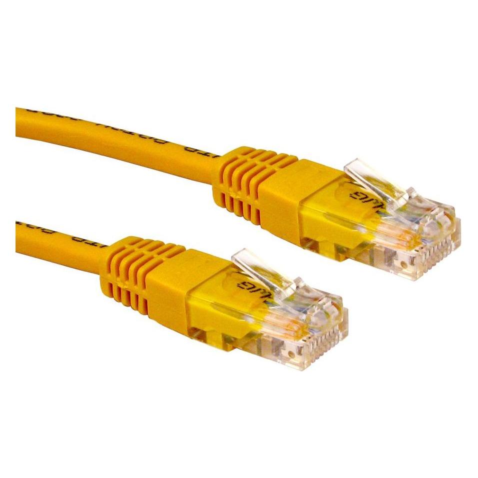 Cables Direct CDL 4m Cat5e Cbl - Yellow 26AWG (CAT5e, 4 m) (URT-604Y)