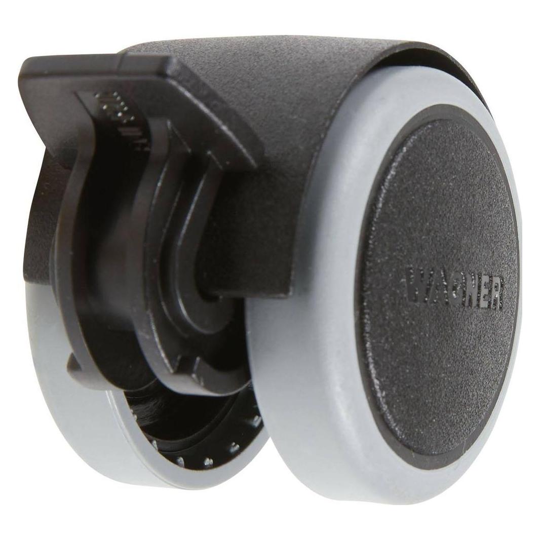 Wagner System Doppelrolle mit Gummilaufrad (01 0727 01)