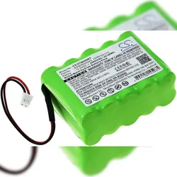 Powery Akku für Alarmanlage, Alarmsystem Siemens Sintony IC60-W-10 / Typ IAB1201-8