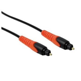 Scanpart Toslink optische audiokabel, 3,0 m, Zwart