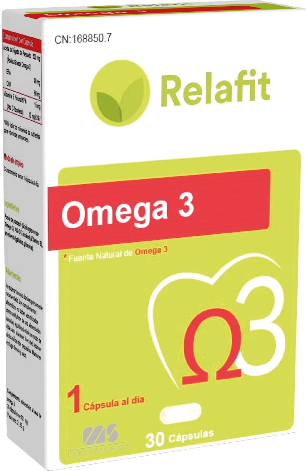 Relafit Omega 3 30 Perlas