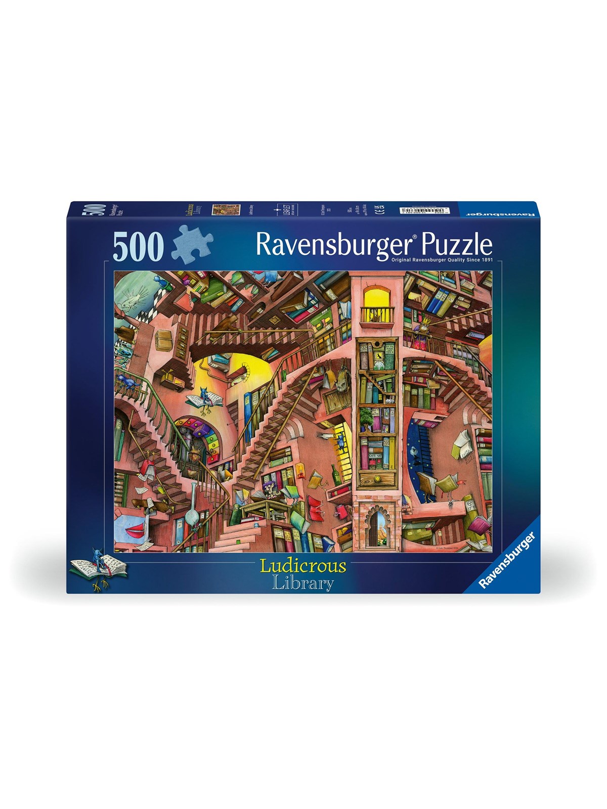 Ravensburger Ludicrous Library 500p